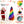 6ft Rainbow Spiral Christmas Tree