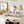 L-Shaped Modular Sectional Sofa With Ottoman, Living Room Furniture Set - Beige