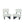 Set of 2 Modern Chairs