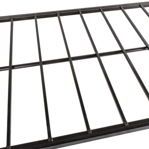 Space Saving Bunk Bed With Metal Frame And Ladder