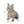 Dog Garden Sculpture, Outdoor French Bulldog Garden Statue, Gray