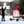 Inflatable Christmas Santa Claus with Rotating Magic Ball Light