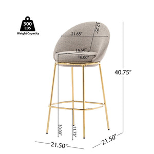 Celano Upholstered Barstool (Set of 2)