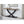 Entryway Console Table With Cross Legs Design - Natural / Espresso