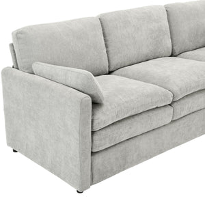 Cozy Upholstered Cushion Armchair For Living Room