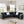 L Shaped Chesterfield Sectional Sofa With Stainless Steel Accents