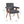 Contemporary Poppy Fabric Dining Armchair With Rubberwood Legs