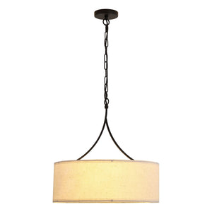 3 Light Drum Pendant Light