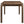 Svenstra - Rectangular Dining Table Set With Armless Side Chairs, Wood, Natural Walnut, 59 X 35.5 X 30 Inches