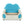Cute Cloud Shape Bed With Guardrails Cartoon Design, Storage Pocket