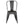 Set of 4 Stackable Metal Dining Chairs, Modern Industrial Slat Back