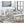 Dining Table Set With Crystal Decoration And Upholstered Chairs