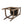 Americana - Mid-Century Modern Cane Back Counter Stool