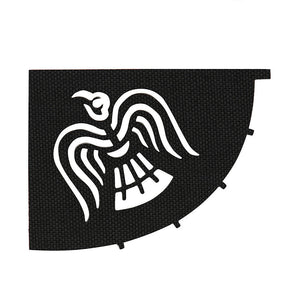 M-Tac Patch Raven Banner Laser Cut Through