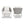 Rowan - Rope Barrel Back Patio Accent Arm Chair (Set of 2) - Optic White