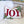 JOY Embroidered Christmas Throw Pillow – 14x20 Velvet Lumbar Cushion
