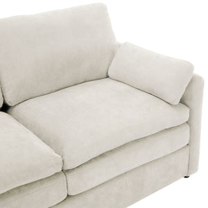Cozy Upholstered Cushion Armchair For Living Room