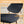 Luxury Simple Chair (Set of 4) Linen Cotton High Resilience Dining Chair With Metal Color Leg - Black / Walnut