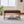 Upholstered Ottoman Coffee Table Foot Rest With Open Storage