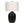 Lighting, Table Lamp, Ceramic, Contemporary - Black / Cream