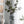 D5.9x11.8'H Fluted Accent Vases with Ribbed Design, Set of 2