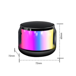KP-S300 Best-Selling Mini Portable Bluetooth Speaker Cool Sci-Fi Lighting Multifunctional Wireless Outdoor Subwoofer In Stock