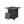 Outdoor 2 In 1 Propane Fire Pit Table With Dual Burners, Lava Rocks And Waterproof Cover - Black