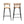 Boho Style Handwoven Paper Rope Counter Stools (Set of 2)