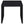 Canyon - Square Side Table - Black