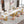 Office Executive Desk For Home Office - White / Gold