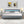 Queen Size Upholstered Platform Bed Frame with LED Lighting