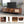 Rattan TV Stand with 3 Cabinets and 2 Drawers