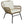 6PCS Outdoor Patio Balcony Natural Color Wicker Sofa Chair Set with Beige Cushion,Round Tempered Glass Table
