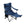 Outdoor Camping Chair With 3 Level Reclining, Side Pockets & Cup Holder, Folding With Carry Bag - Dark Blue