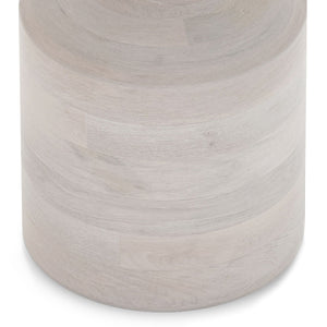 Haynes - Handcrafted Wooden Accent Table