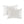 3 Piece Reversible Scalloped Edge Quilt Set White Full/Queen