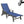 Lounge Chair Outdoor, HDPE Chaise Lounge with Wheels and 5-Position Recliner