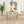 Extendable Dining Table Set With 4 Upholstered Chairs And 1 Bench