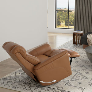 Bentley - Swivel Glider Recliner With Manual Adjustable Headrest & Footrest