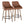 Hannah - Transitional Fixed Height Counter Stool With Swivel With Round Footrest (Set of 2)