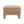 Coffee Ottoman with Boucle Fabric