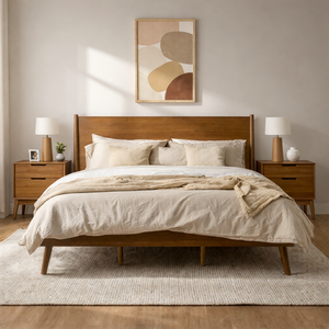 Cohron Solid Wood Platform Bed (King)