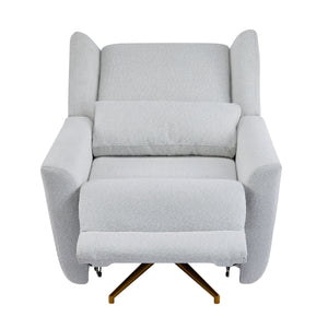 Power Recliner Chair Swivel Upholstered 360° Swivel Recliner