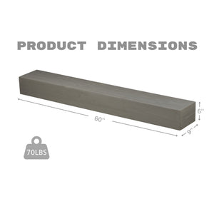 Fireplace Mantel Floating Shelf For Home Decor