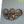 SerethaLeaf Wall Decor - Gold