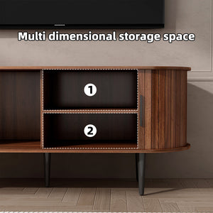 47" Modern TV Console Table with Storage Compartment