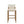 28.5'' Modern Solid Wood Bar Stool with Polyester Cushion - Set of 2