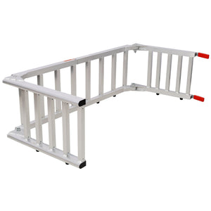 Ramp for Motorcycle, Lawn Mower, and ATV - 2-in-1 Ramp and Tailgate Extender