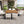 TOPMAX Patio 7pcs Wooden Dining Table Set
