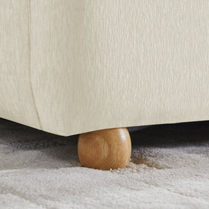 Queen Size Removable Chenille Wingback Upholstered Waffle Bed